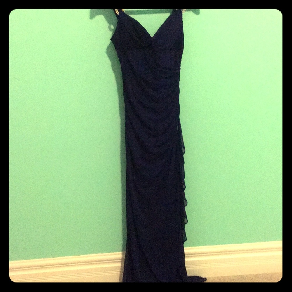 Purple Long gown